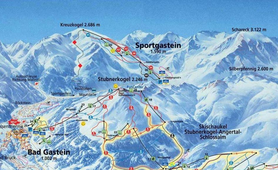 Hotel Haas Bad Gastein Kültér fotó